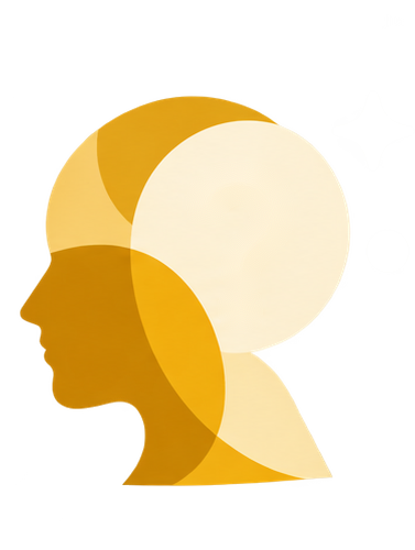 A person's head with a question mark